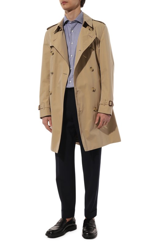 фото Хлопковая рубашка luigi borrelli