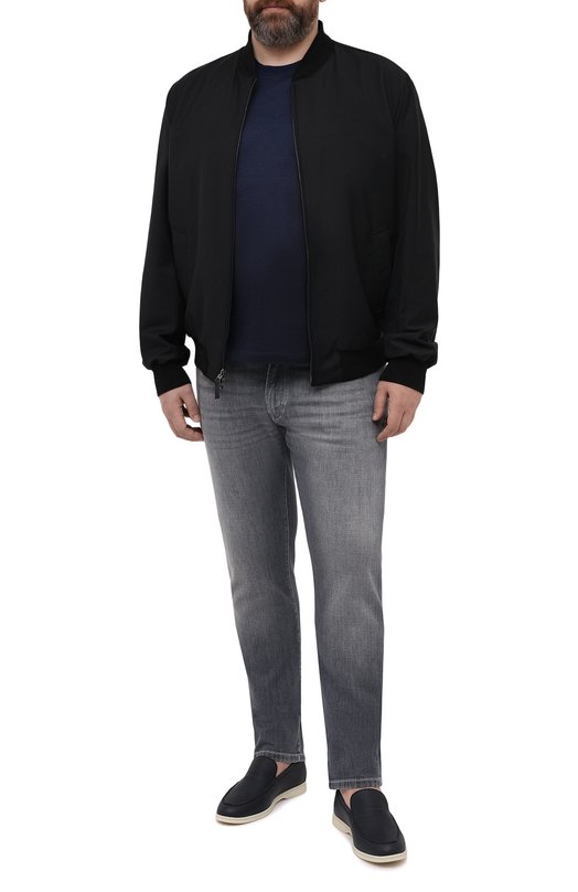 фото Шелковая футболка ermenegildo zegna