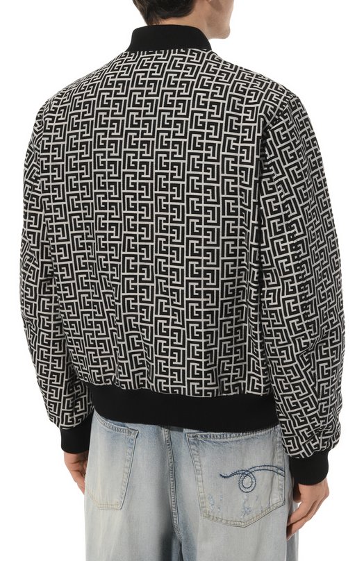 фото Двусторонний бомбер balmain