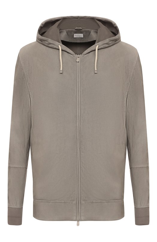 фото Замшевый бомбер brunello cucinelli