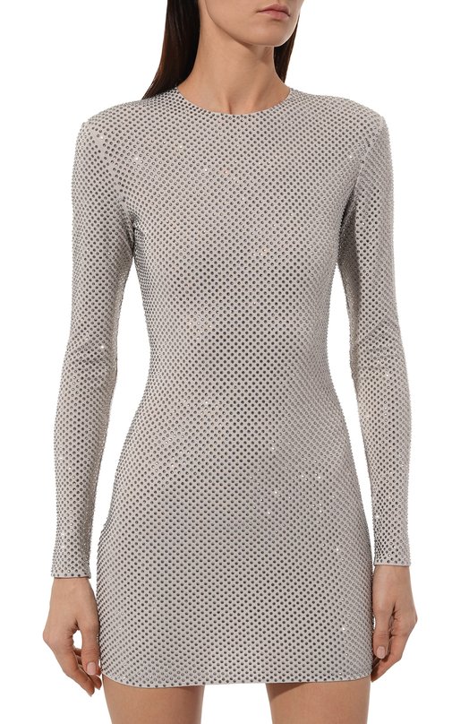 фото Платье с отделкой стразами sashaverse