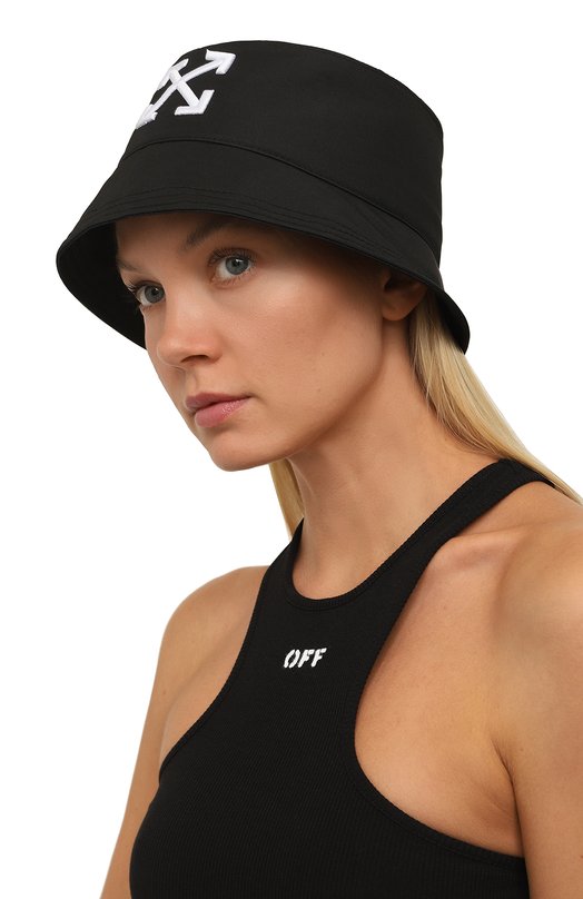 фото Хлопковая панама off-white
