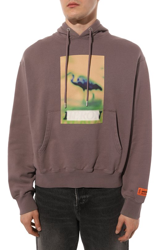 фото Хлопковое худи heron preston