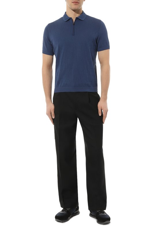 фото Хлопковое поло corneliani