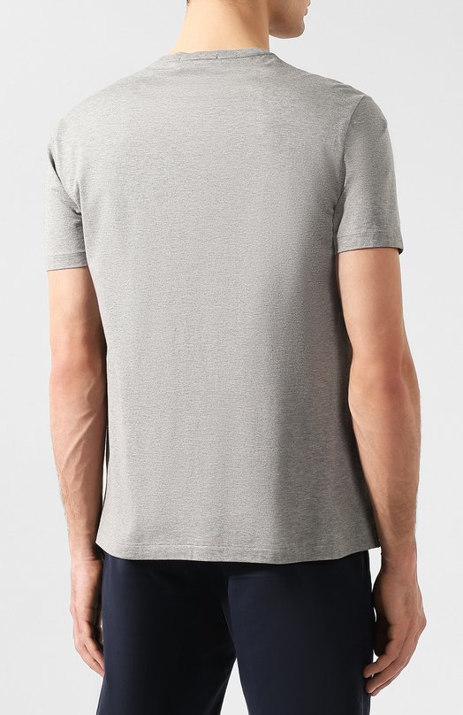 фото Хлопковая футболка ralph lauren