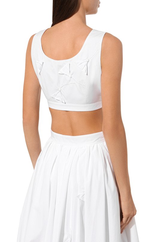 фото Хлопковый бра-топ prada