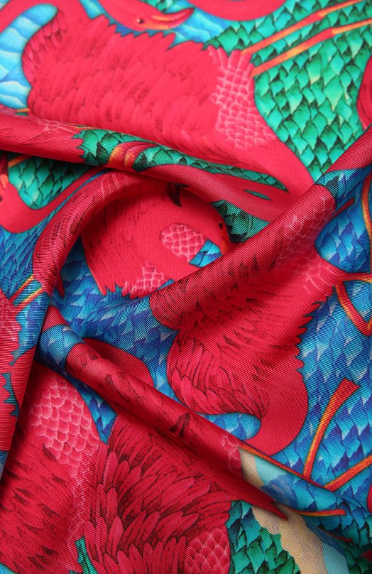 фото Шелковый платок flamingo color kirill ovchinnikov