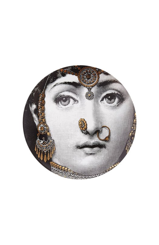 фото Декоративная тарелка tema e variazioni n.228 fornasetti