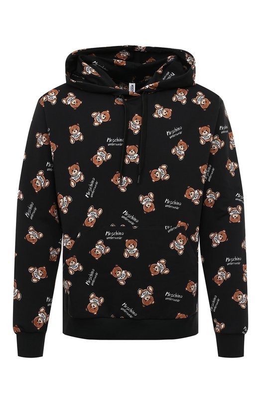 фото Хлопковое худи moschino