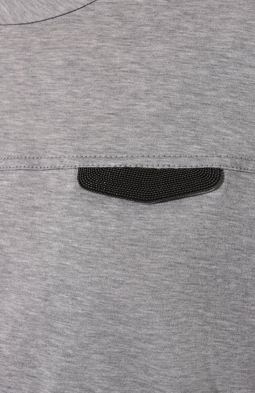 фото Хлопковая футболка brunello cucinelli