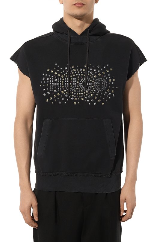 фото Хлопковое худи hugo