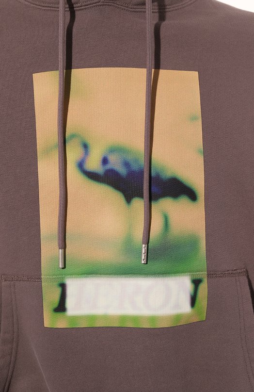 фото Хлопковое худи heron preston