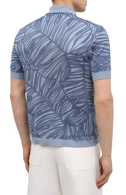 фото Хлопковое поло ermenegildo zegna