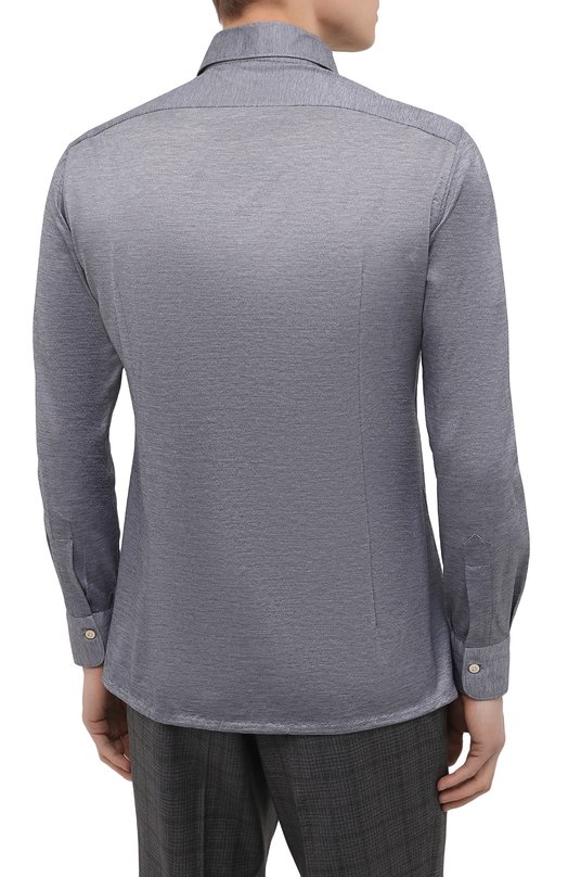 фото Хлопковая рубашка kiton