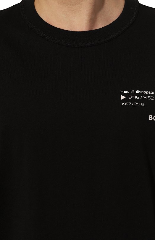 фото Хлопковая футболка boss