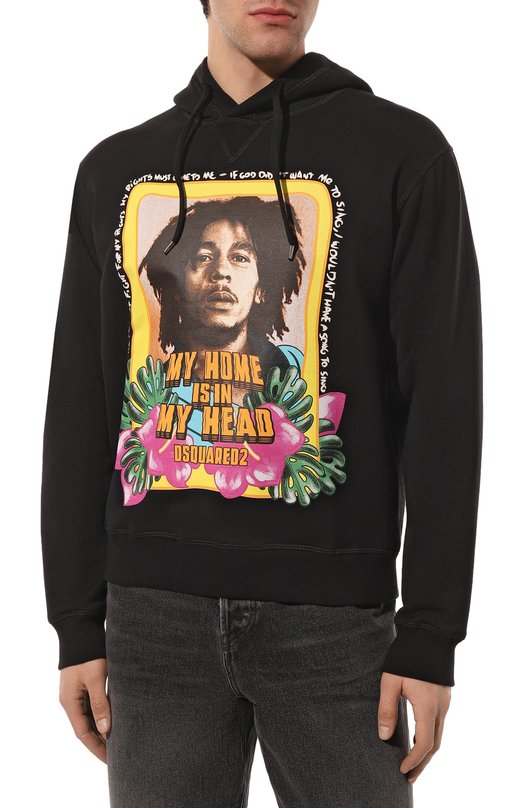 фото Хлопковое худи dsquared2