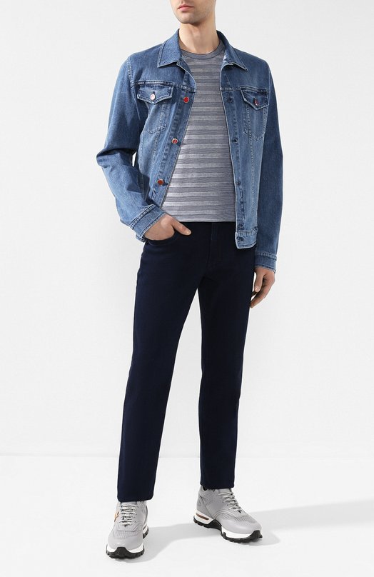 фото Футболка из смеси льна и шелка brioni