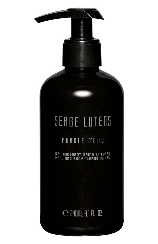 фото Очищающий гель для рук и тела parole d'eau (240 ml) serge lutens