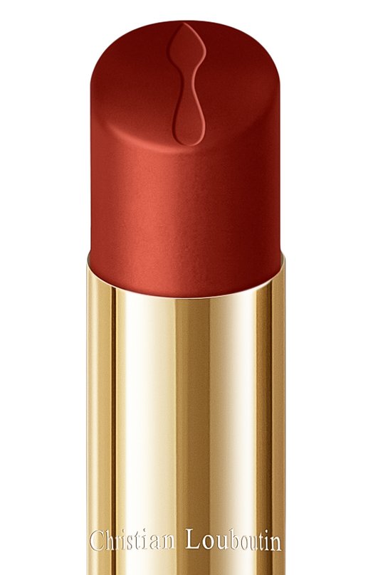 фото Матовая помада для губ rouge stiletto lumi matte, оттенок red wood 157l (2g) christian louboutin