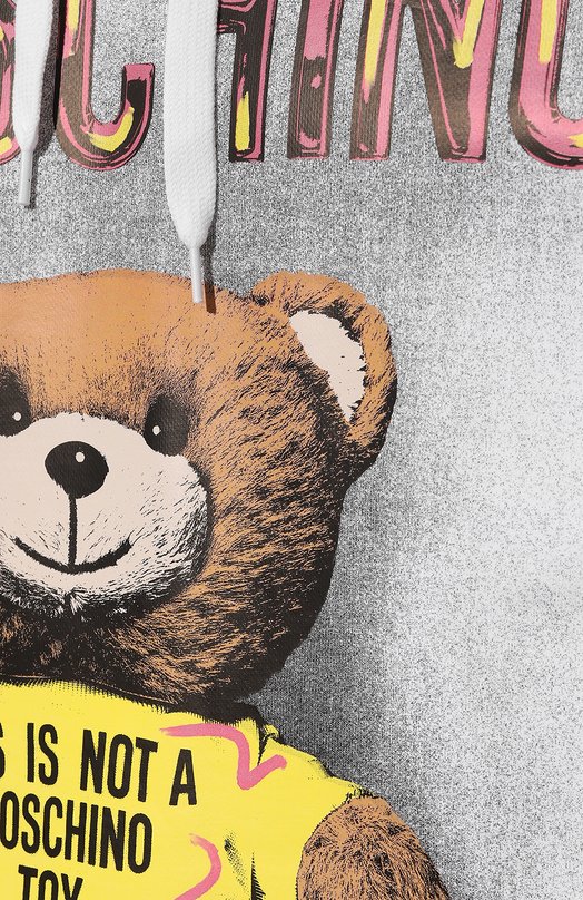 фото Хлопковое худи moschino