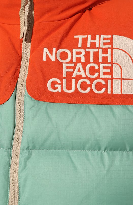 фото Пуховый жилет the north face x gucci gucci