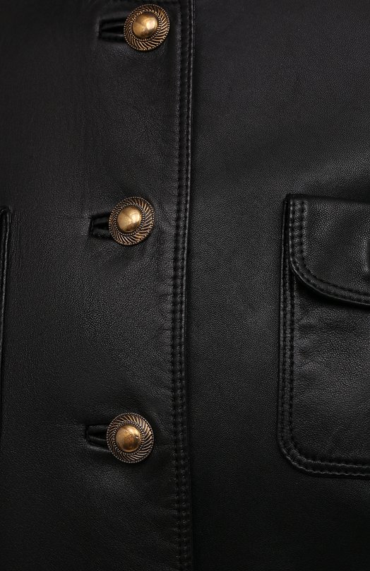 фото Кожаная куртка saint laurent