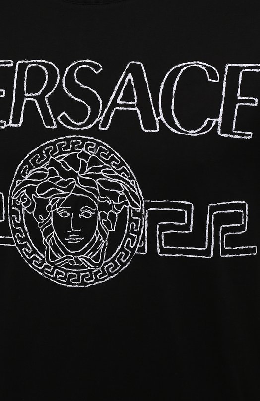 фото Хлопковая футболка versace