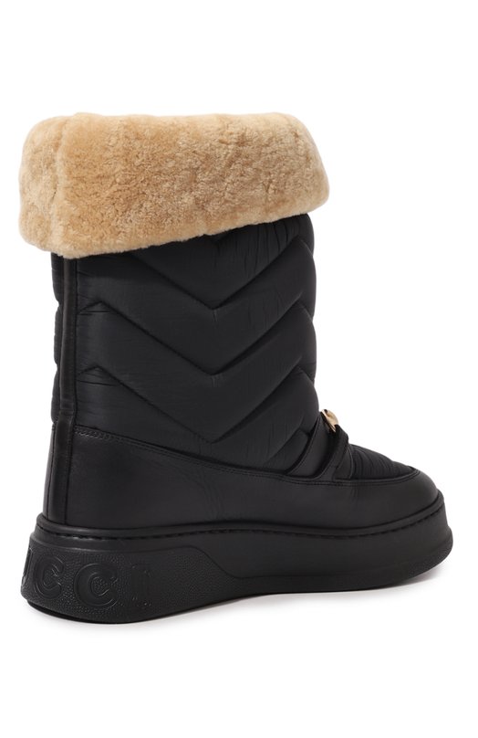 фото Текстильные сапоги snow chunky gucci