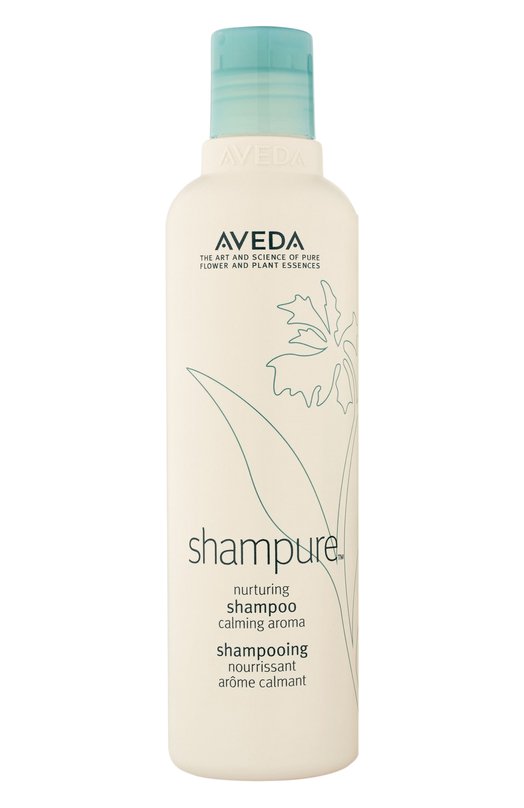 фото Питательный шампунь для волос с расслабляющим ароматом shampure (250ml) aveda