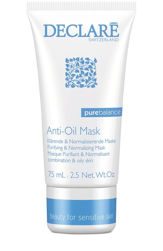 фото Маска для жирной и проблемной кожи anti-oil mask (75ml) declare