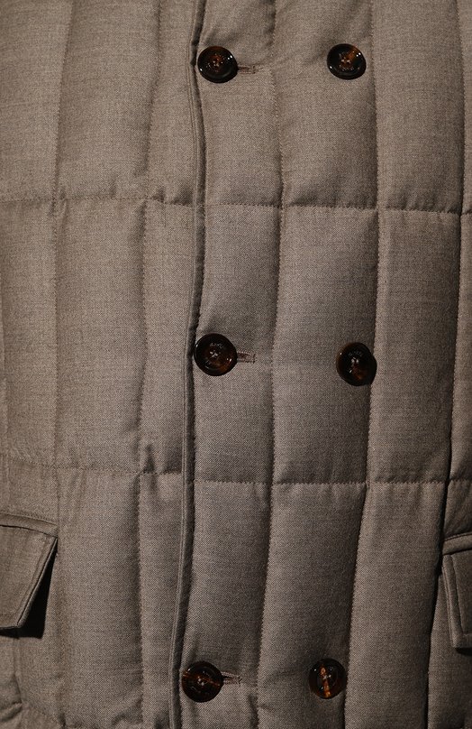 фото Пуховая куртка с отделкой из меха кролика siro-l moorer