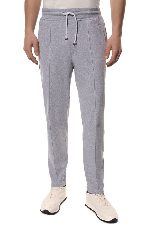 фото Хлопковые брюки brunello cucinelli