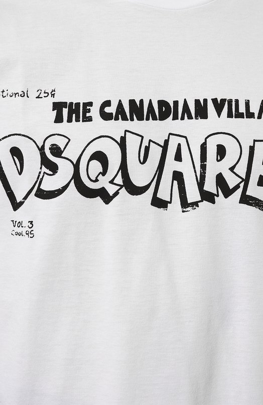 фото Хлопковая футболка dsquared2