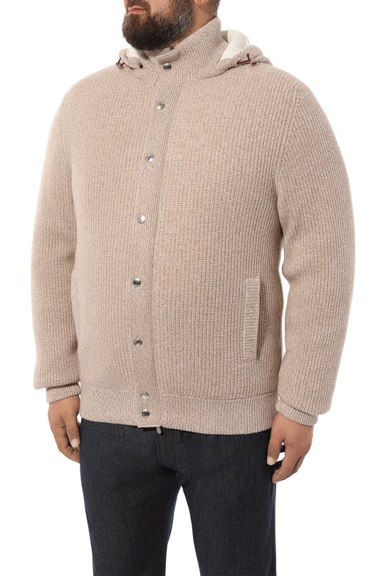 фото Пуховый бомбер brunello cucinelli