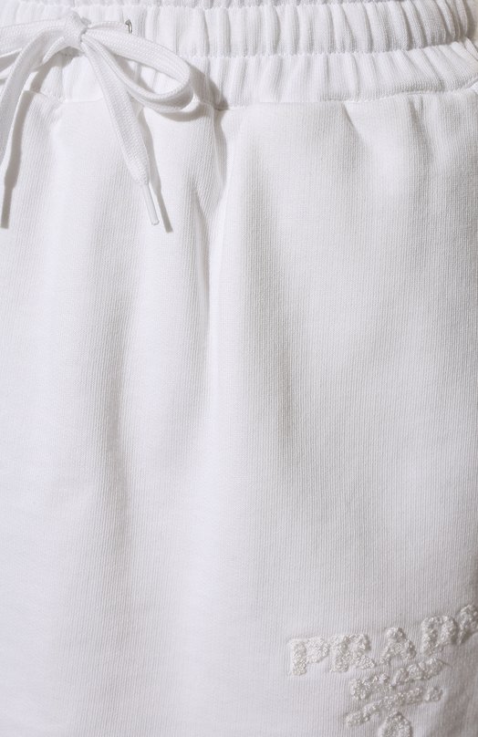 фото Хлопковая юбка-шорты prada