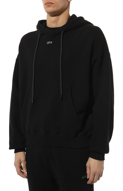 фото Хлопковое худи off-white