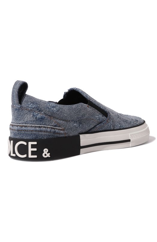 фото Текстильные слипоны custom 2.zero dolce & gabbana