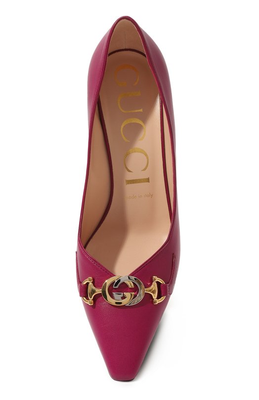 фото Кожаные туфли zumi gucci