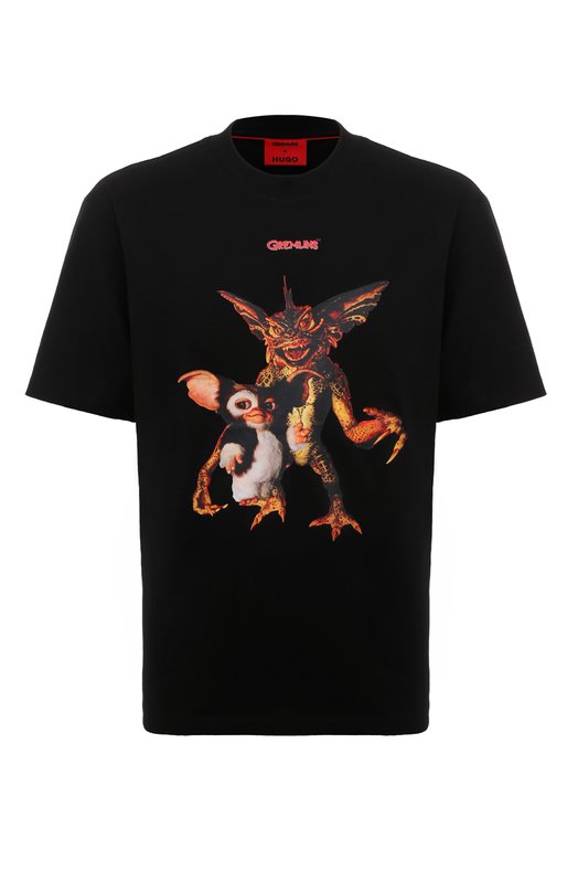 фото Хлопковая футболка hugo