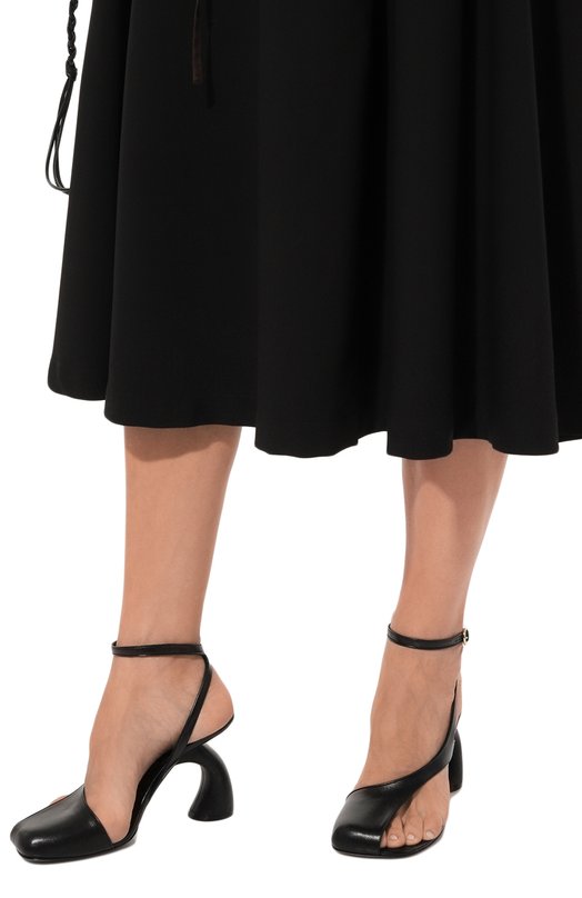 фото Кожаные босоножки dries van noten