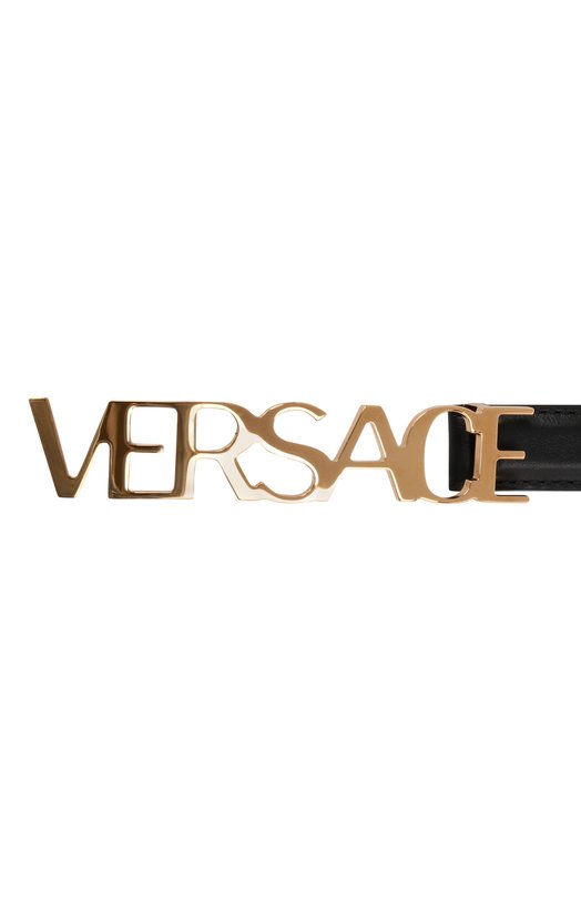 фото Кожаный ремень versace