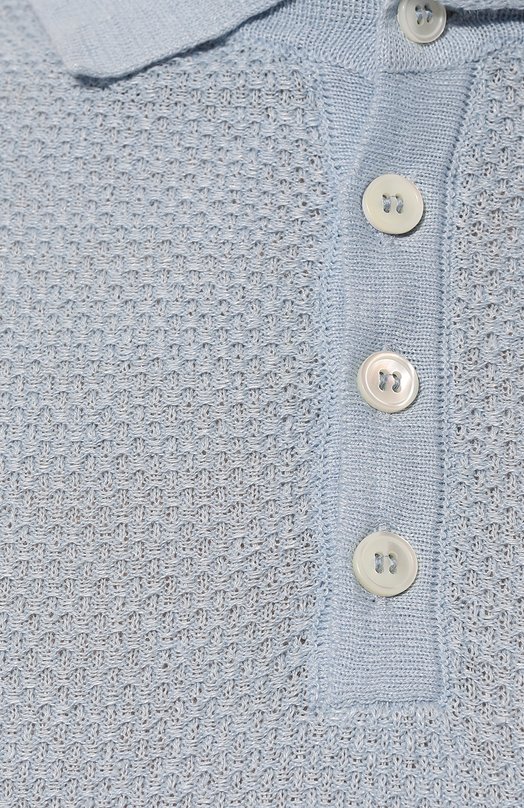 фото Поло изо льна и хлопка daniele fiesoli