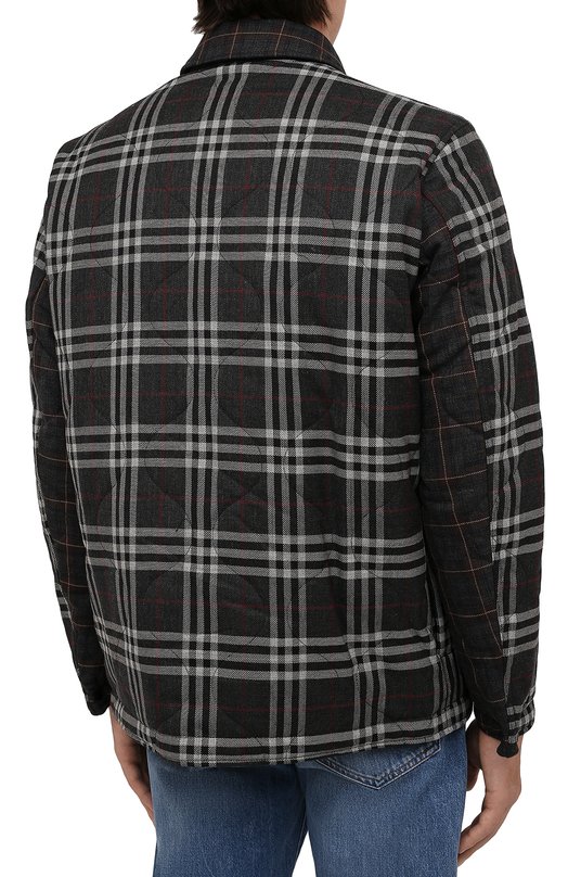 фото Утепленная куртка-рубашка burberry