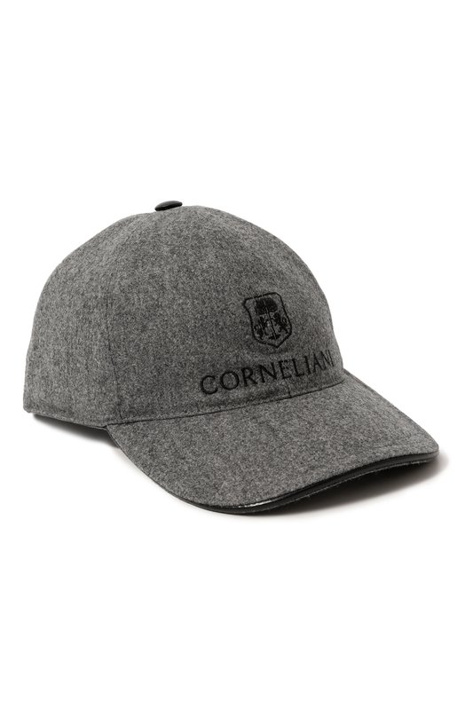 фото Шерстяная бейсболка corneliani