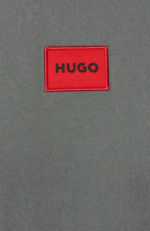 фото Хлопковая футболка hugo