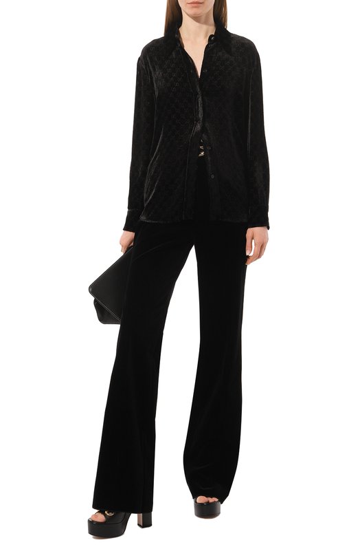 фото Хлопковые брюки gucci