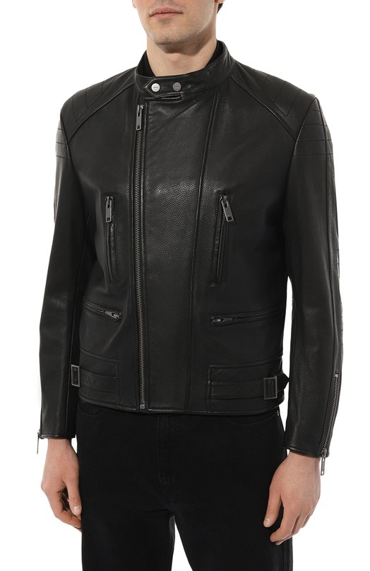 фото Кожаная куртка hugo