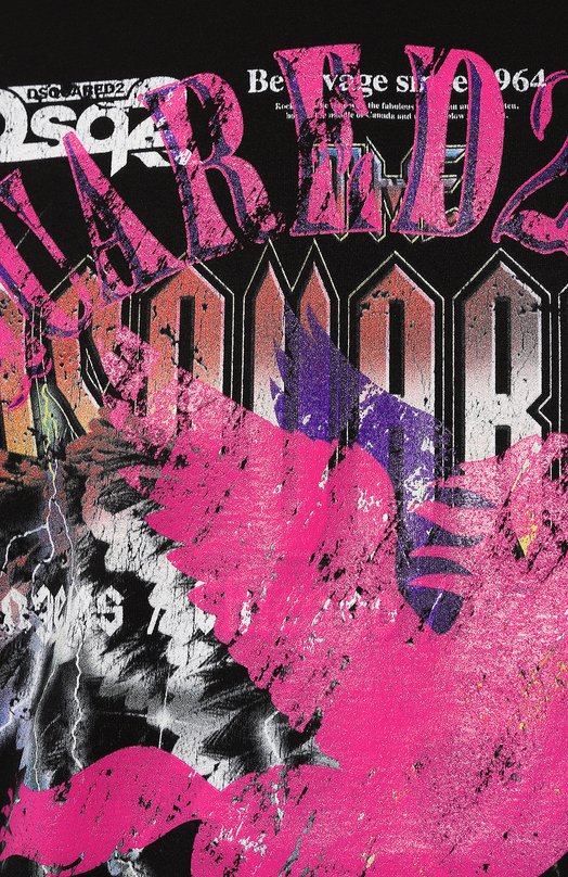 фото Хлопковая футболка dsquared2