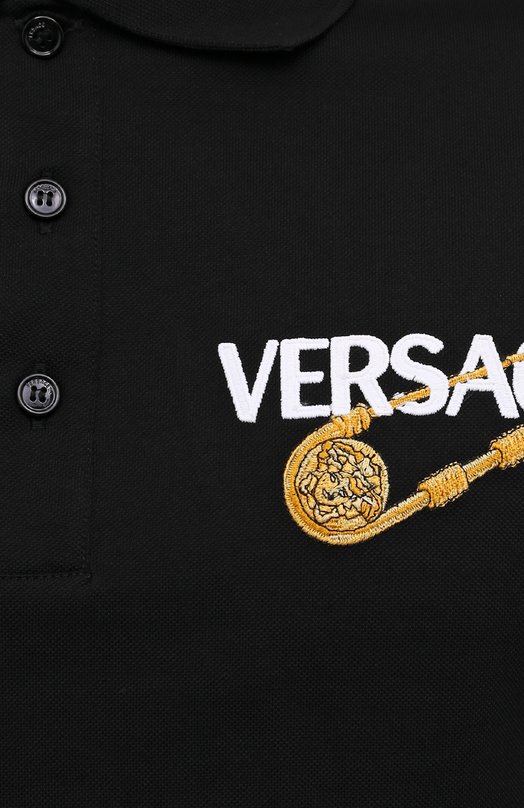 фото Хлопковое поло versace