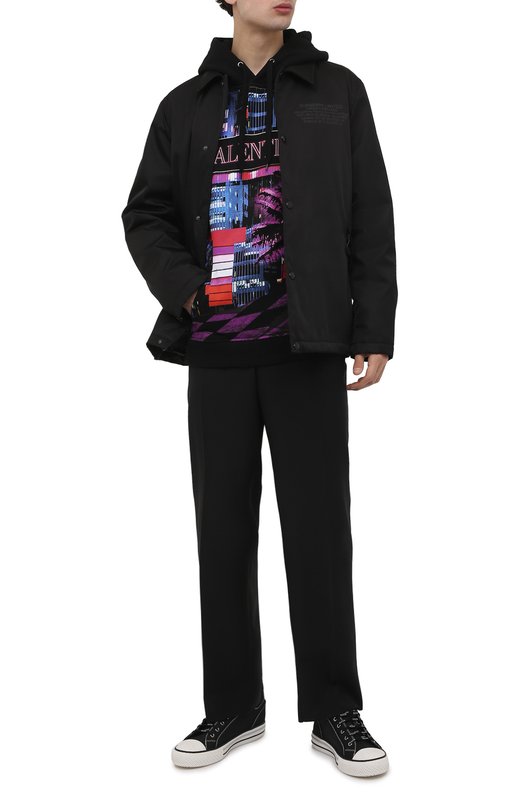 фото Хлопковое худи valentino